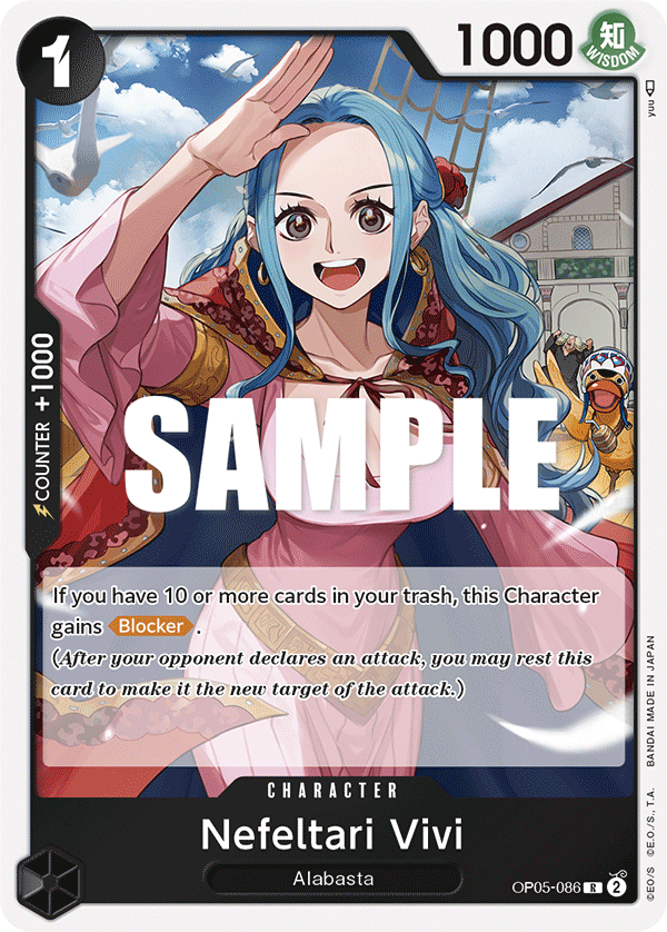 OP05-086 | R | CHARACTER Nefeltari Vivi