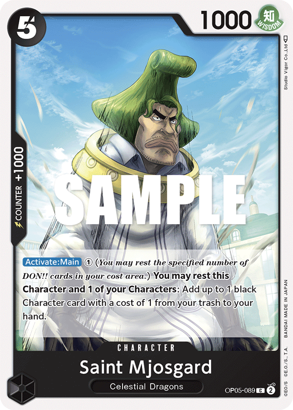 OP05-089 | C | CHARACTER Saint Mjosgard