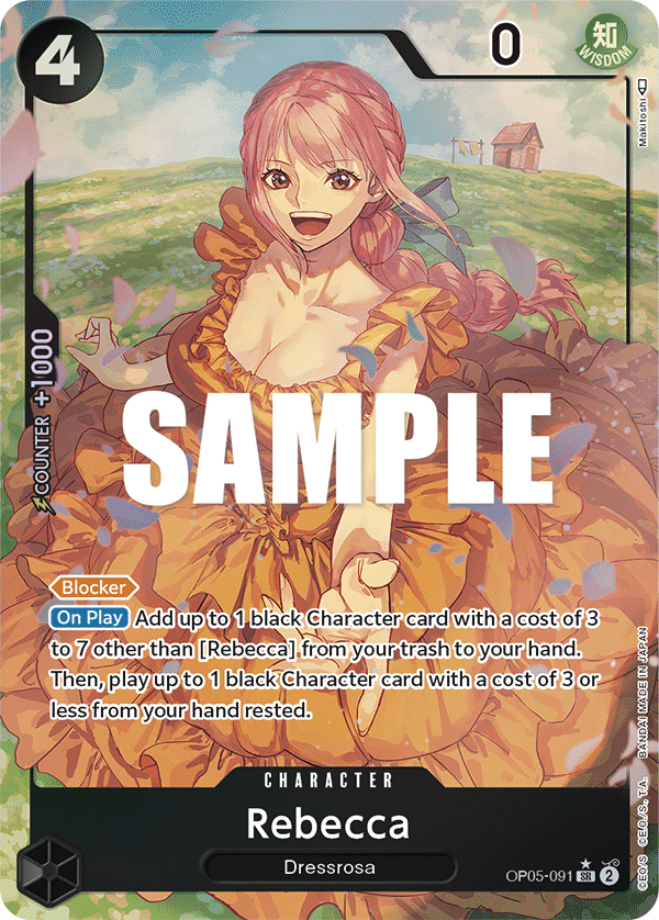 OP05-091 | SR | CHARACTER rebecca (Parallel)