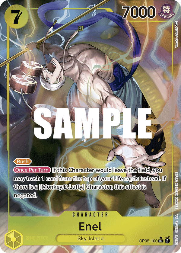 OP05-100 | SR | CHARACTER Enel