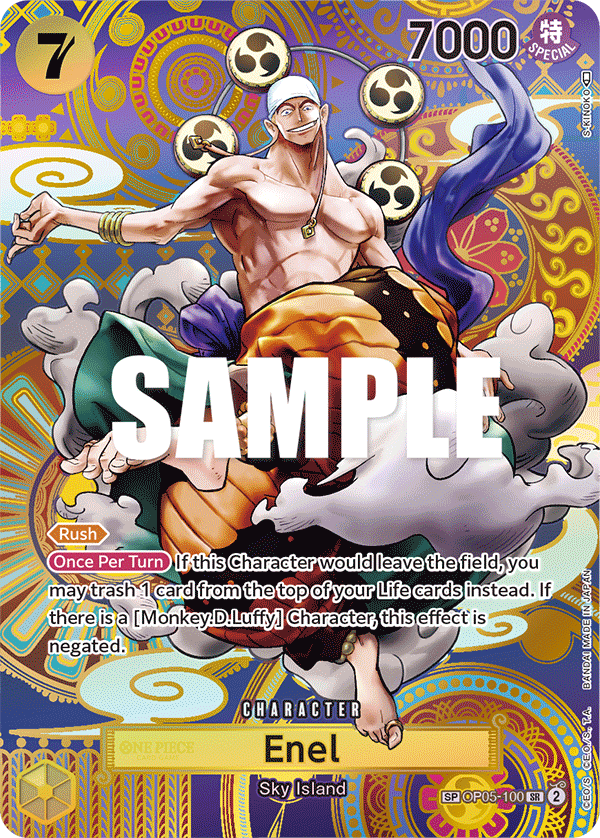 OP05-100 | SR | CHARACTER Enel (Parallel)