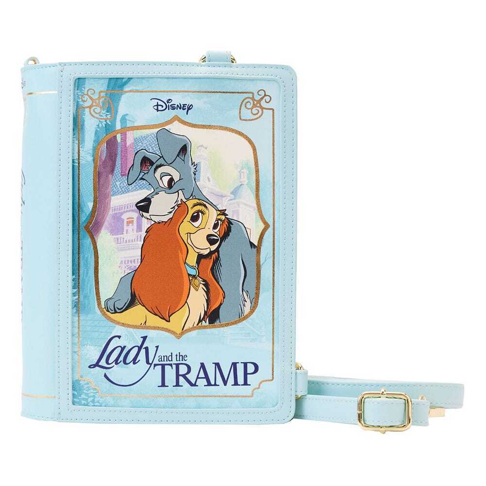 Disney Loungefly Crossbody Bag Lady And The Classic Book
