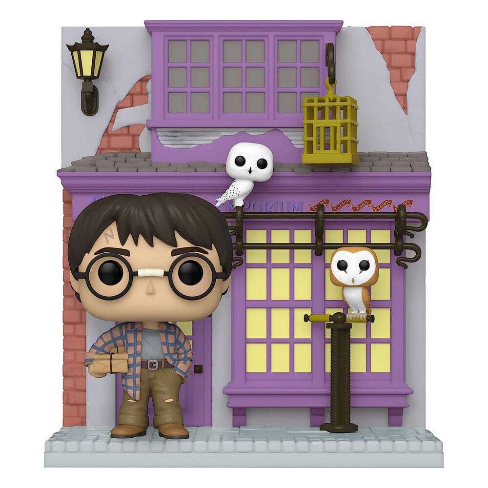 Harry Potter POP! Deluxe Vinyl Figure Deluxe: HP Diagon Alley- Eeylops Owl Emporium w/Harry 9 cm
