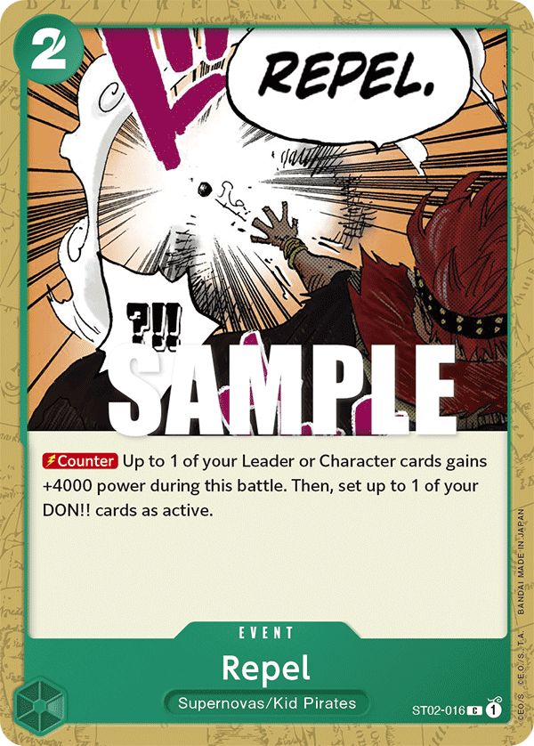 ST02-016 EVENT Repel