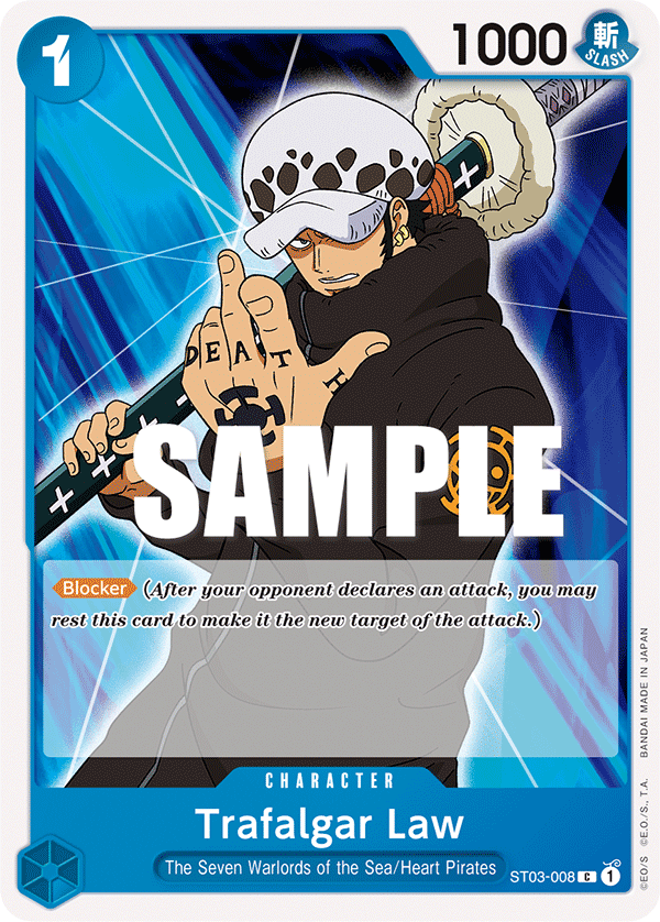 ST03-008 CHARACTER Trafalgar Law