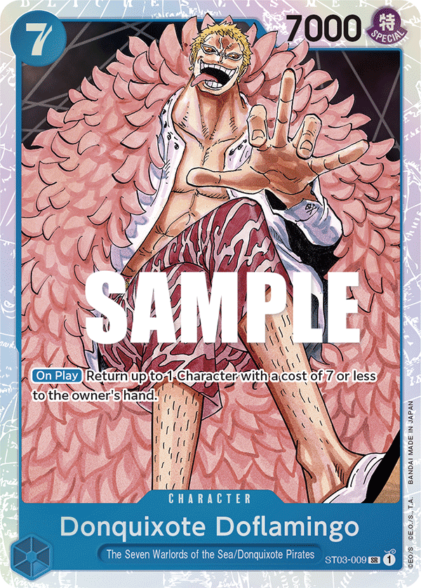 ST03-009 CHARACTER Donquixote Doflamingo