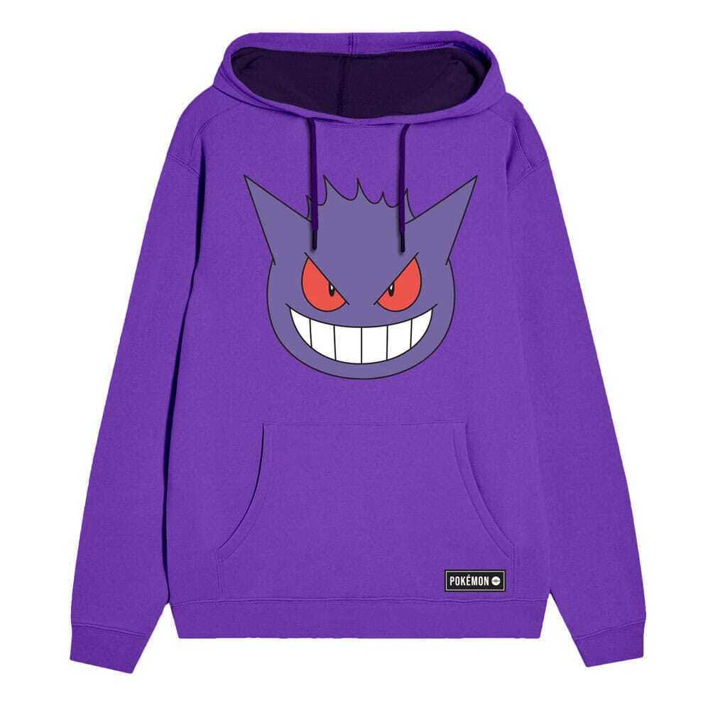 Pokemon Hooded Sweater Gengar Face