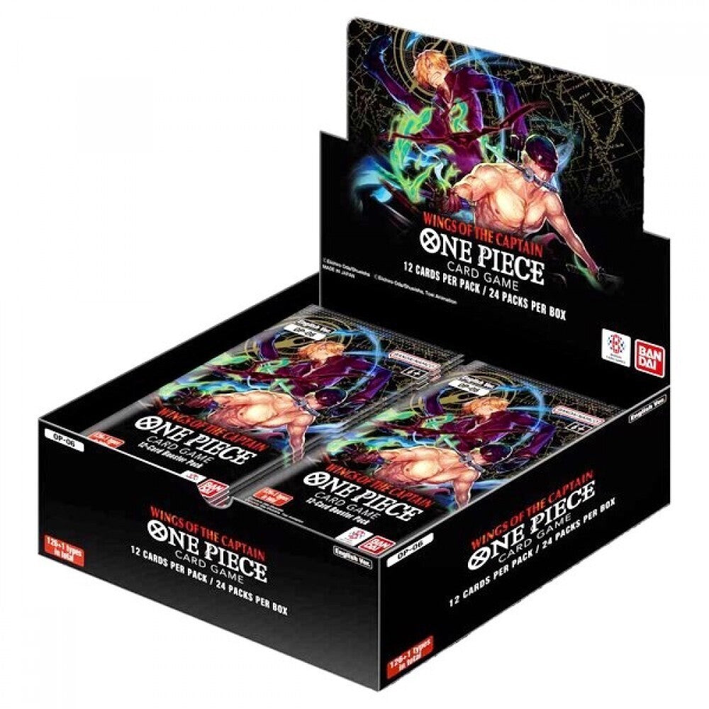 One Piece Card Game Wings Of The Captain Display OP-06