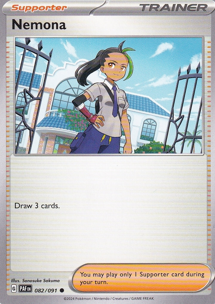 Scarlet & Violet Paldean Fates 082/091 Nemona