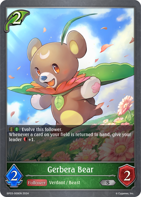 Flame of Laevateinn BP03-009 Gerbera Bear Premium Foil