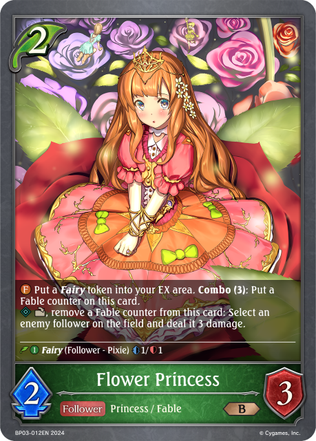 Flame of Laevateinn BP03-012 Flower Princess
