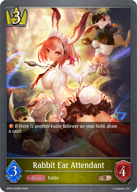 Flame of Laevateinn BP03-029 Rabbit Ear Attendant