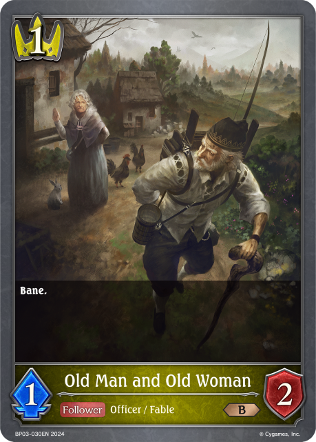 Flame of Laevateinn BP03-030 Old Man and Old Woman