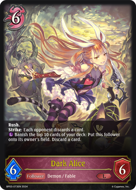 Flame of Laevateinn BP03-073 Dark Alice Foil