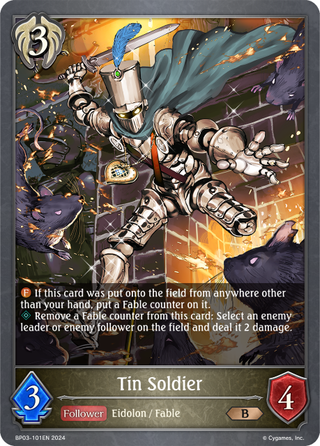 Flame of Laevateinn BP03-101 Tin Soldier