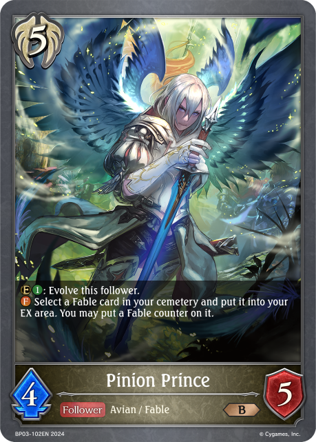 Flame of Laevateinn BP03-102 Pinion Prince