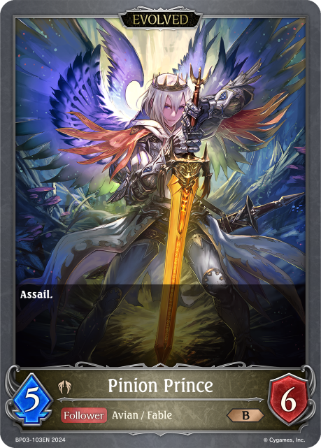 Flame of Laevateinn BP03-103 Pinion Prince