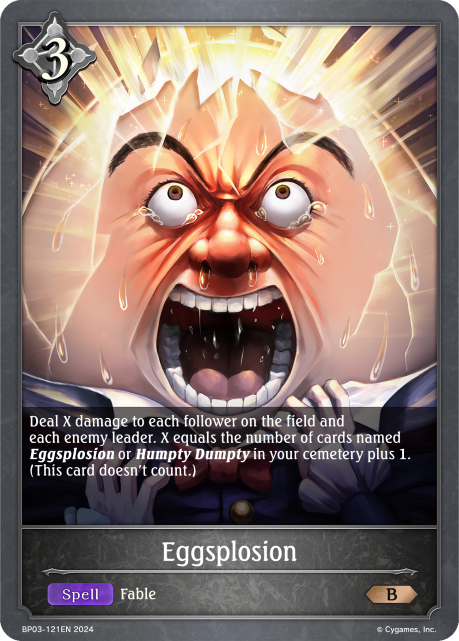 Flame of Laevateinn BP03-121 Eggsplosion