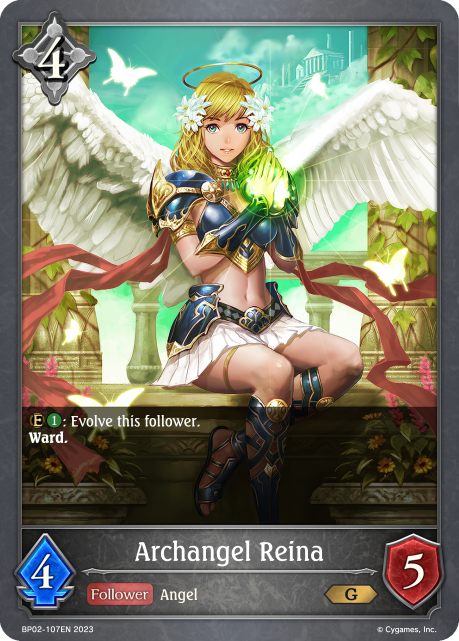 Reign of Bahamut BP02-107 Archangel Reina Foil