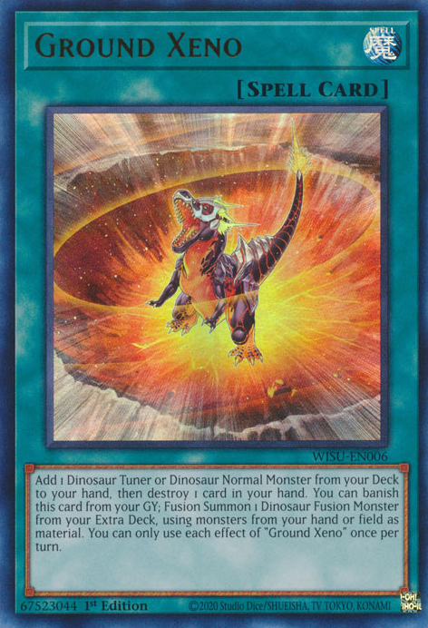 Wild Survivors WISU-EN006 Ground Xeno Ultra Rare