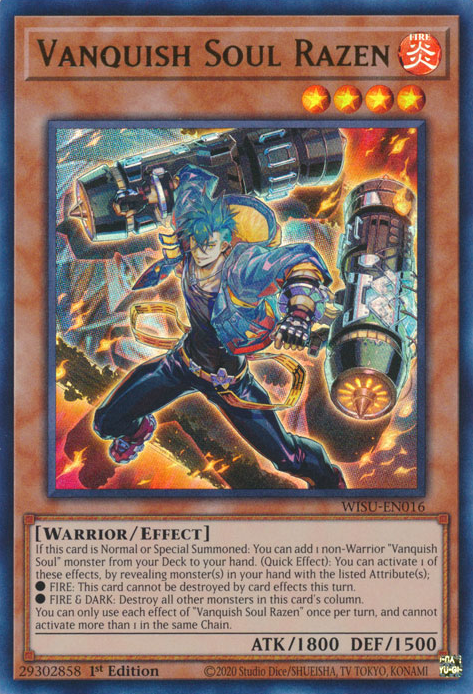 Wild Survivors WISU-EN016 Vanquish Soul Razen Ultra Rare