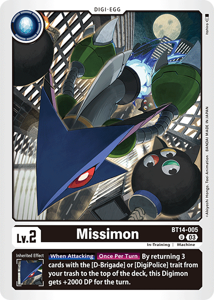 Blast Ace BT14-005 Missimon