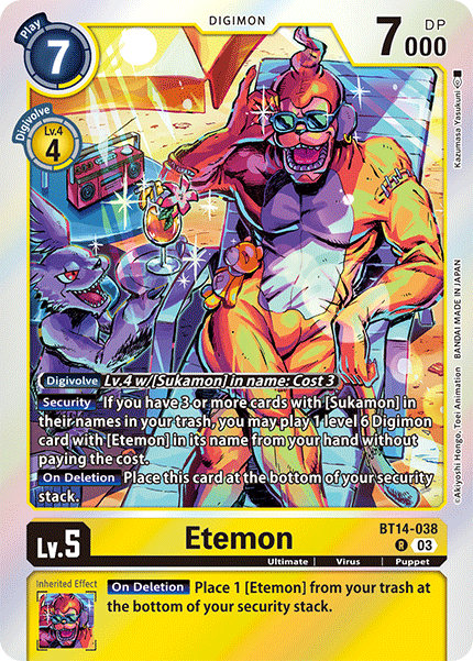 Blast Ace BT14-038 Etemon