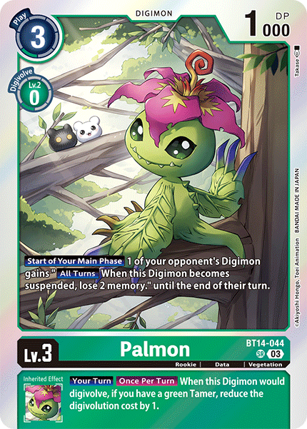 Blast Ace BT14-044 Palmon