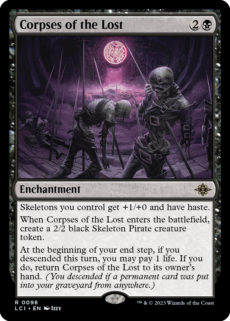 MTG The Lost Caverns of Ixalan 0098 Corpses of the Lost