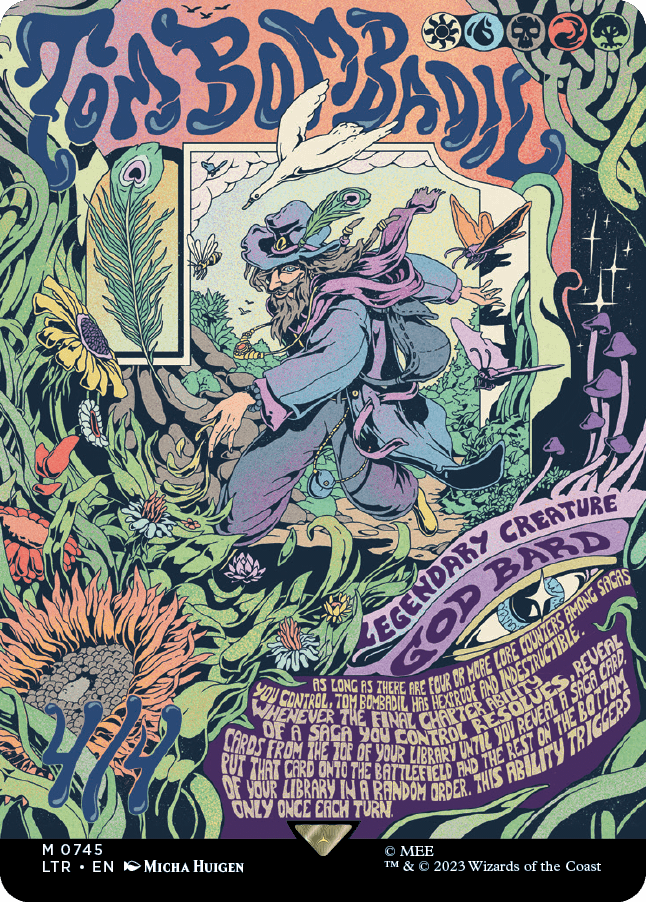 MTG Lord Of The Rings 0745 Tom Bombadil (Traditional Foil)