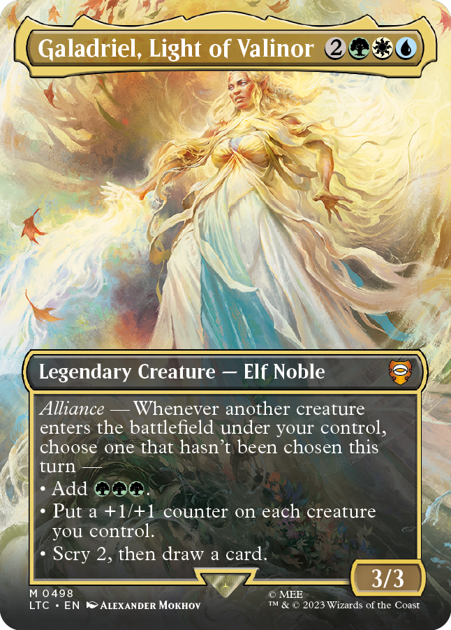 MTG Lord Of The Rings 0498 Galadriel, Light of Valinor