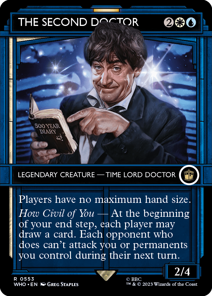 MTG Doctor Who 0553 The Second Doctor (Showcase)