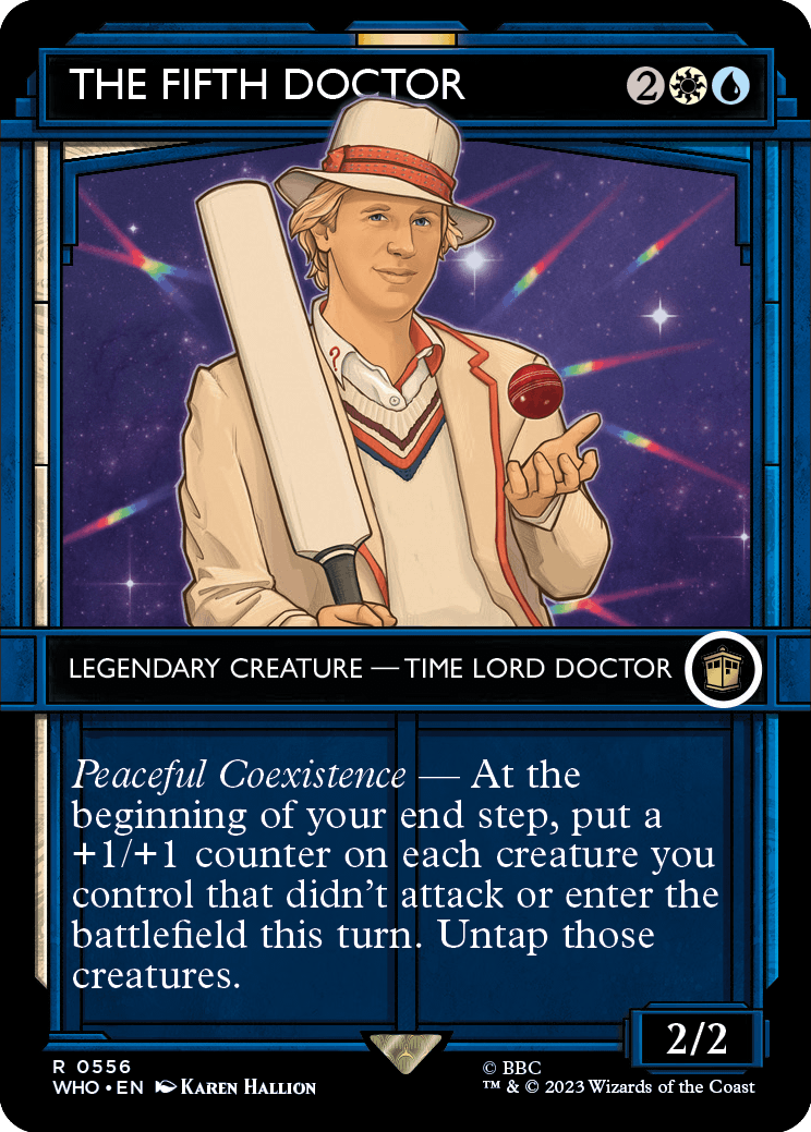 MTG Doctor Who 0556 The Fifth Doctor (Showcase)