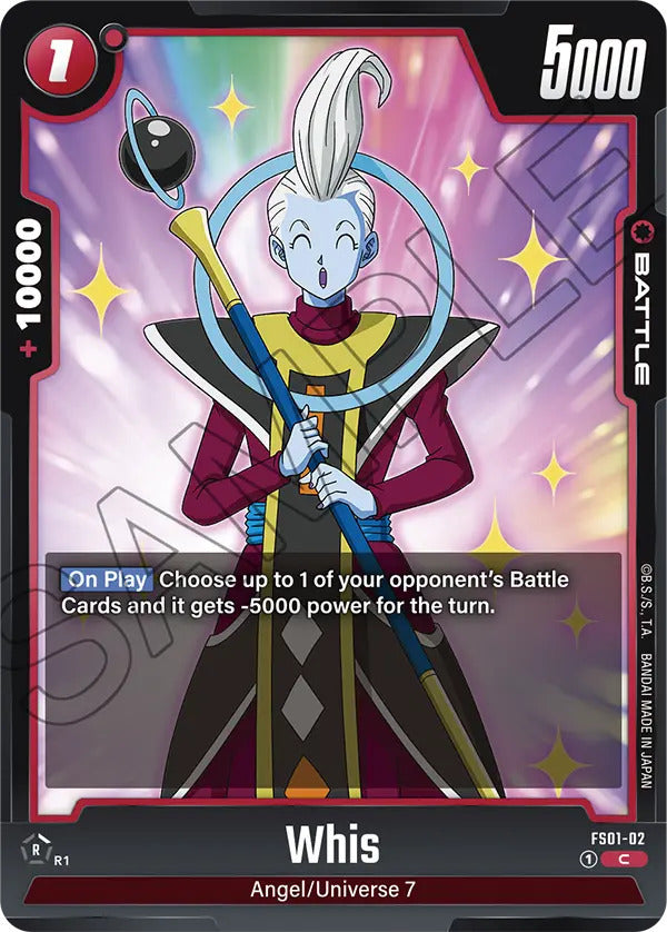 Dragon Ball Super Card Game Fusion World FS01-02 Whis