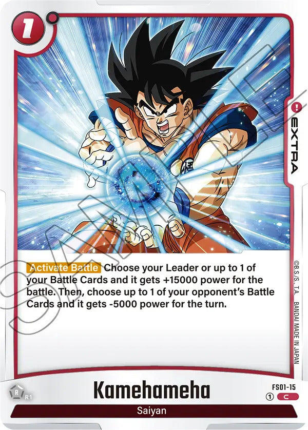Dragon Ball Super Card Game Fusion World FS01-15 Kamehameha