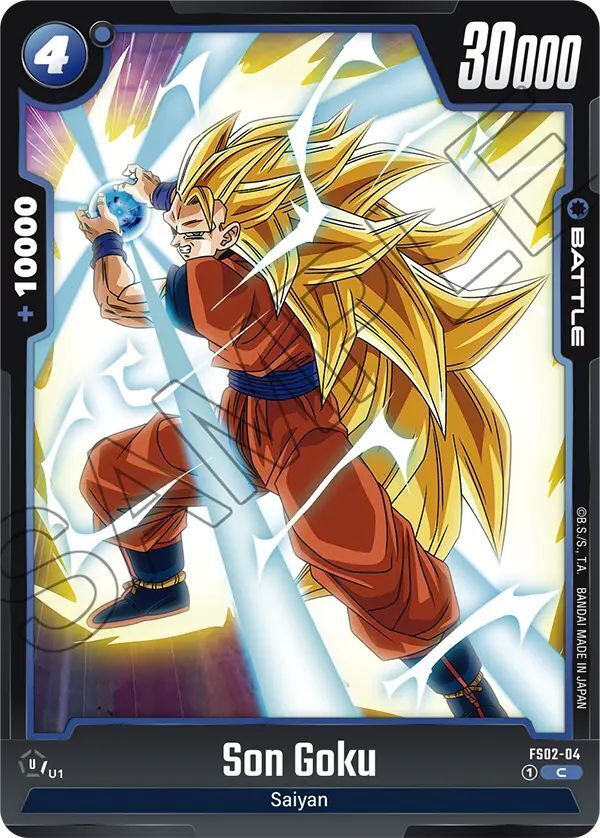 Dragon Ball Super Card Game Fusion World FS02-04 Son Goku