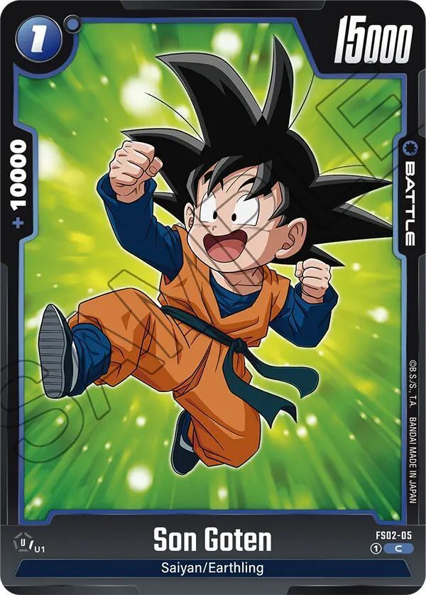 Dragon Ball Super Card Game Fusion World FS02-05 Son Goten