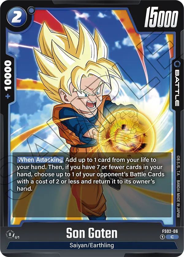 Dragon Ball Super Card Game Fusion World FS02-06 Son Goten