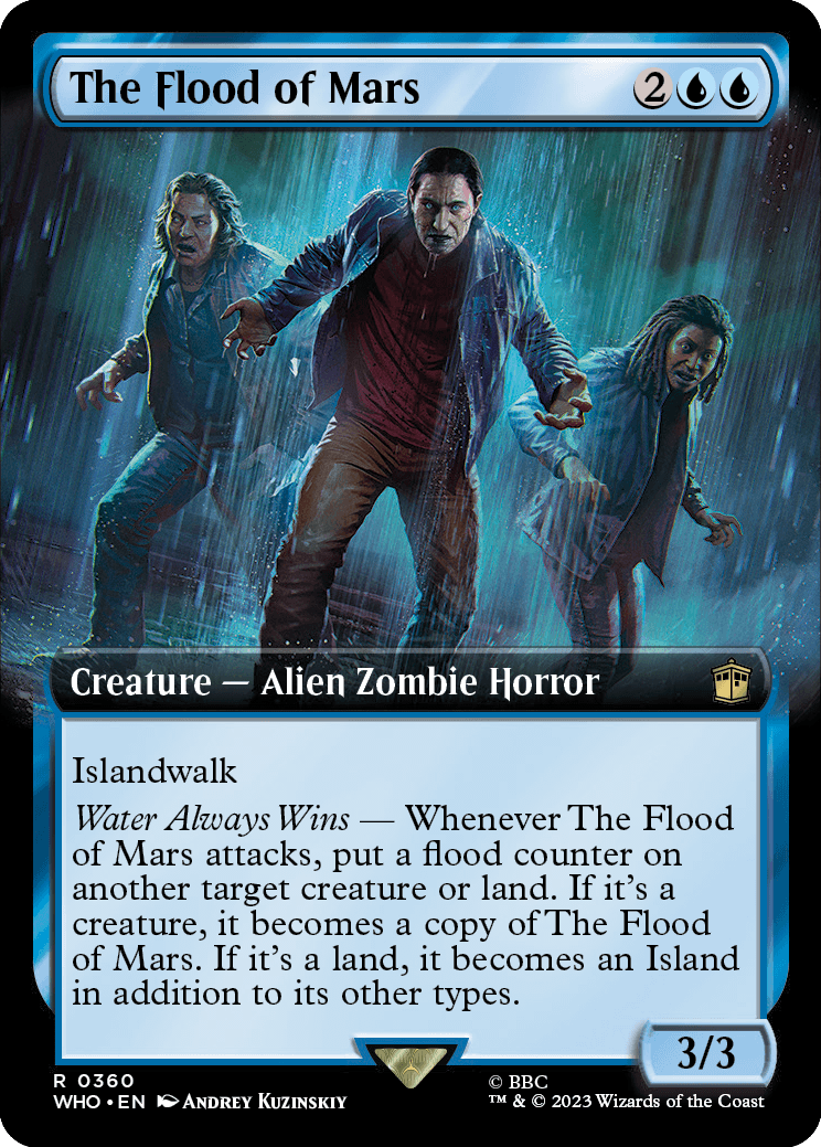 MTG Doctor Who 0360 The Flood of Mars (Extended Art)