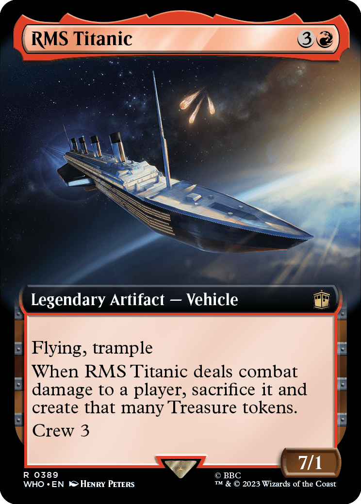 MTG Doctor Who 0389 RMS Titanic (Extended Art)