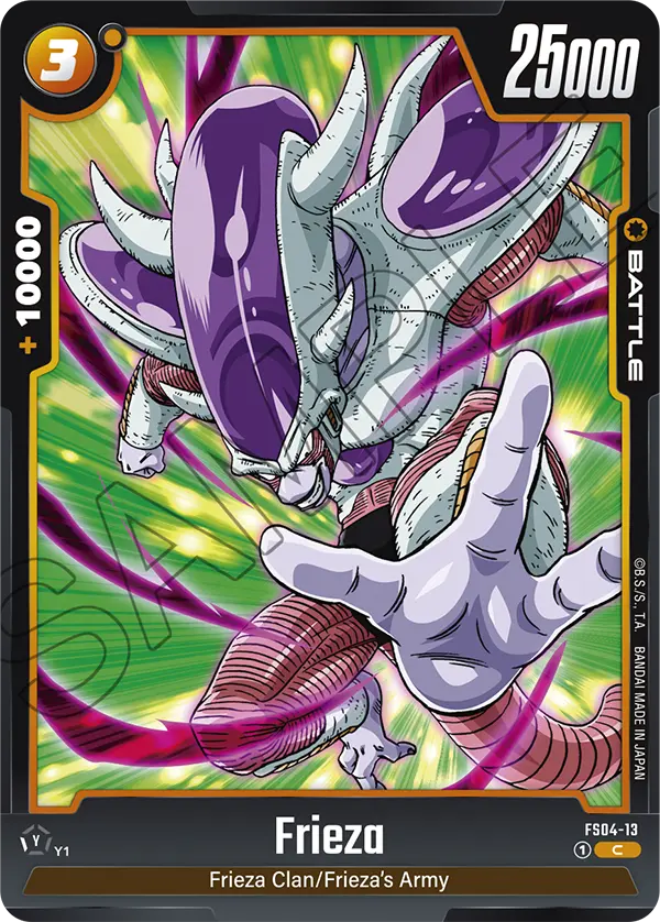 Dragon Ball Super Card Game Fusion World FS04-13 Frieza