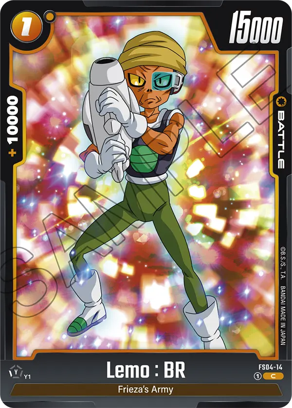 Dragon Ball Super Card Game Fusion World FS04-14 Lemo : BR