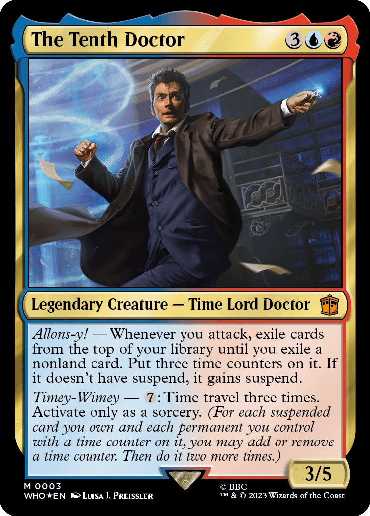 MTG Doctor Who 0003 The Tenth Doctor (Foil)