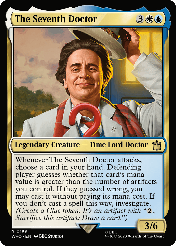 MTG Doctor Who 0158 The Seventh Doctor (Foil)