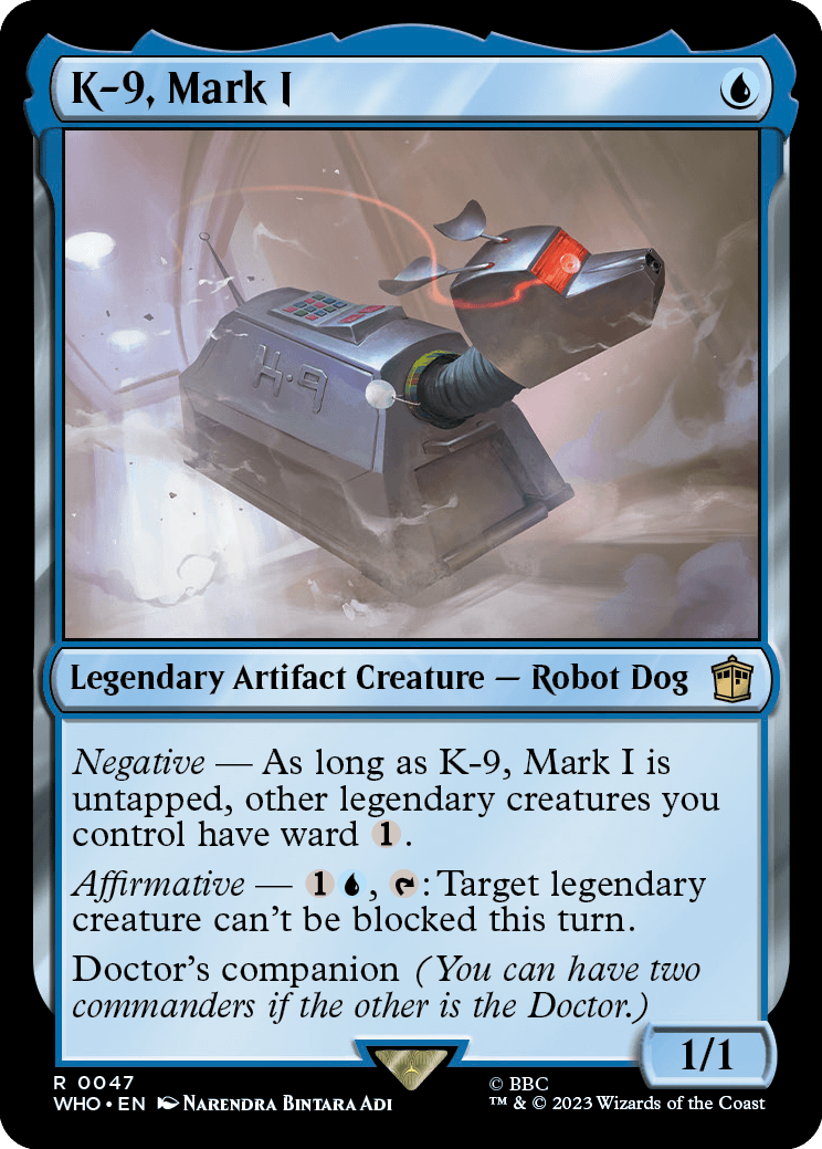 MTG Doctor Who 0047 K-9, Mark I (Foil)