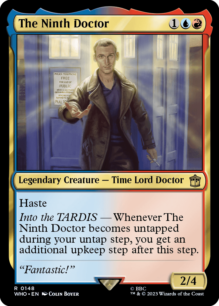 MTG Doctor Who 0148 The Ninth Doctor (Foil)