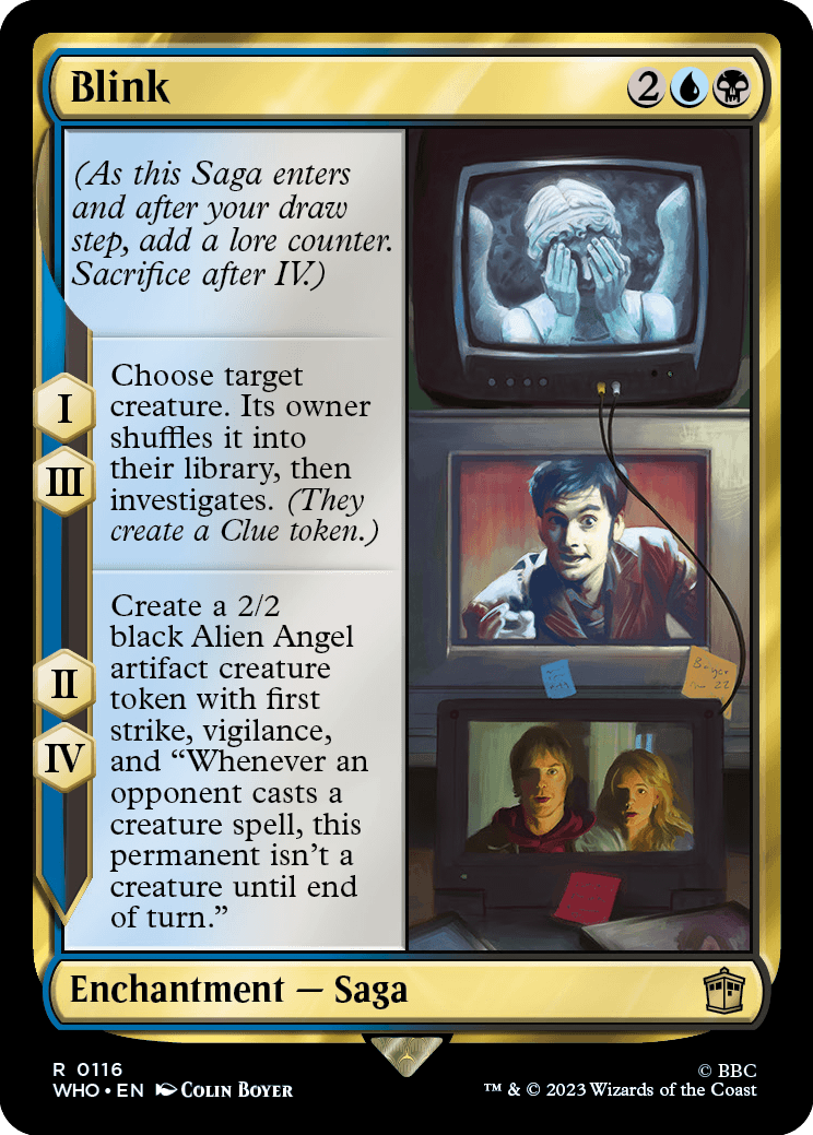 MTG Doctor Who 0116 Blink (Foil)