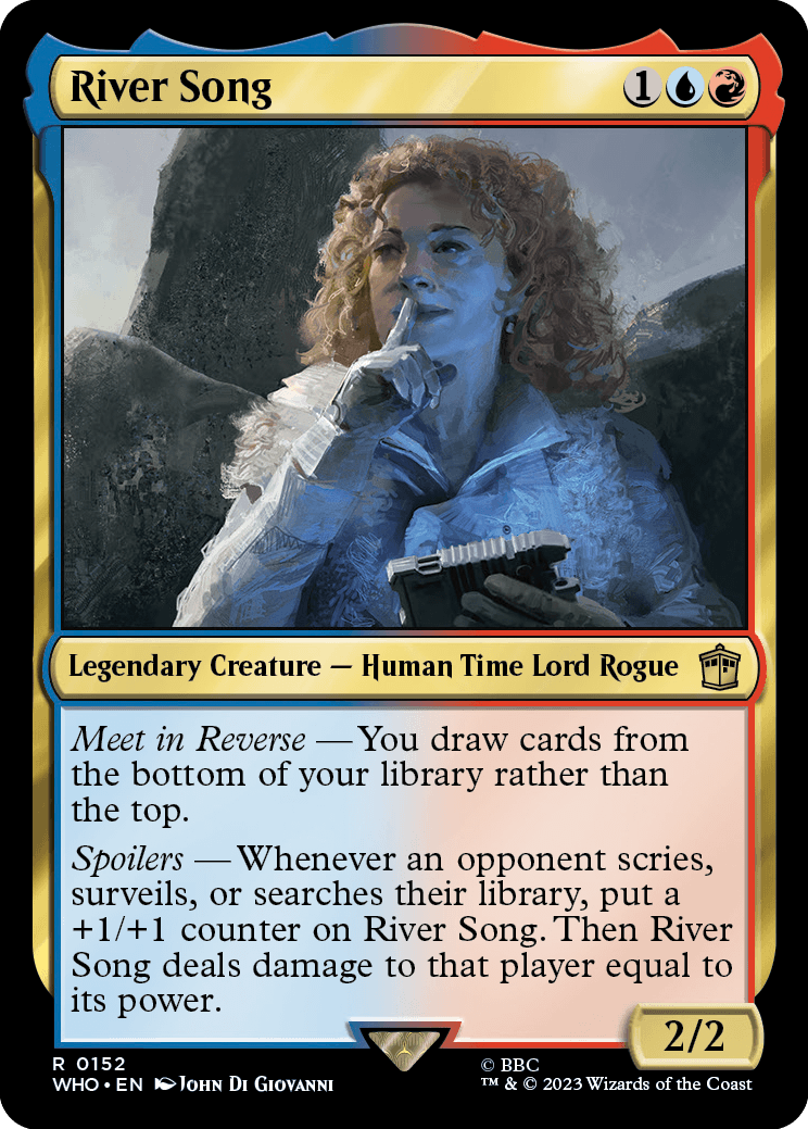 MTG Doctor Who 0152 River Song (foil)