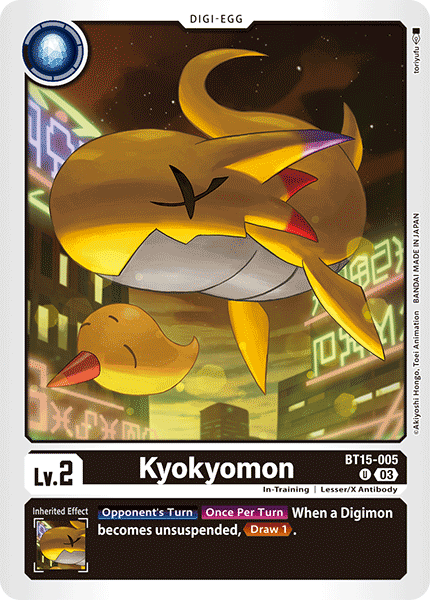 Exceed Apocalypse BT15-005 Kyokyomon
