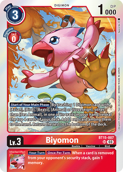 Exceed Apocalypse BT15-007 Biyomon